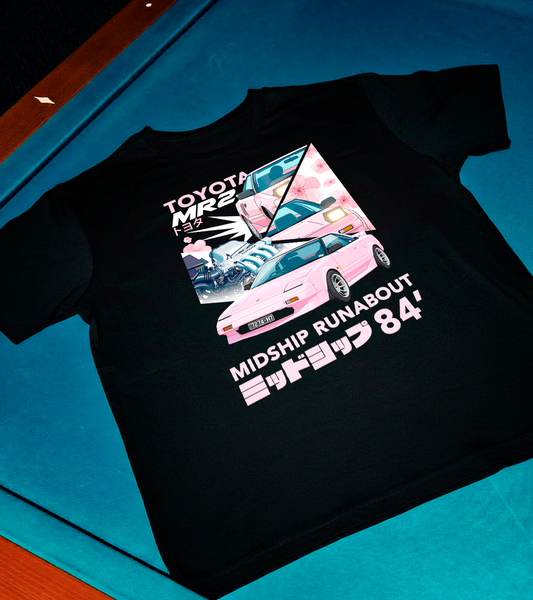 TOYOTA | MR2 CARTOON STYLE / TURBOGEAR